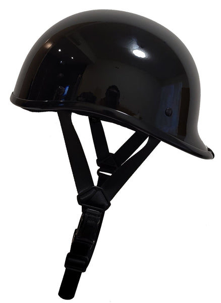 Crazy al's worlds smallest helmet soa inspired store in flat black with visor size large