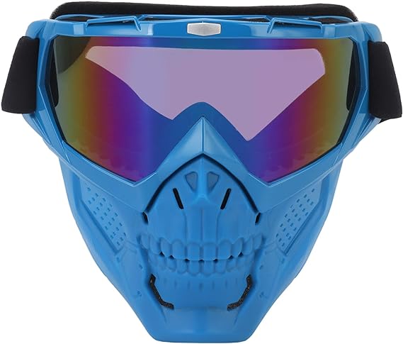 mask goggle skull face mask goggles for motorcycle riding , paintball and outdoor recreation