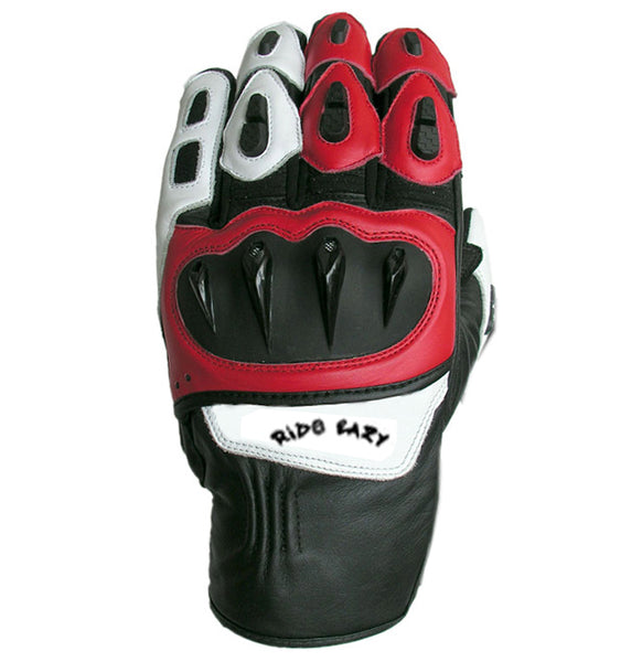 LEATHER RACING GLOVES - RideEazy