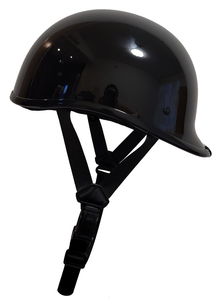 dot polo motorcycle helmet Switch Back POLO gloss black