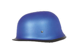blue german style motorcycle helmet Buy Americas Smallest Thinnest German Style Low Profile Dot Half Helmet