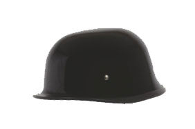 Americas smallest thinnest German Style Low profile DOT half helmet - RideEazy