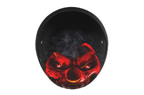 Americas smallest thinnest German Style Low profile DOT half helmet - RideEazy